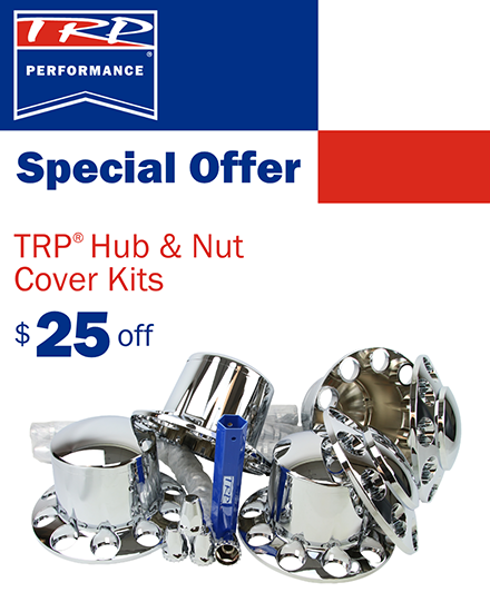 TRP hub nut cover kits